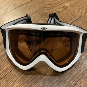 Smith White Frame Ski Goggles